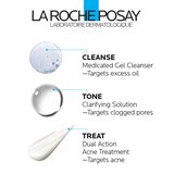La Roche-Posay Effaclar Acne Treatment System, Salicylic Acid , Refining Toner, and Benzoyl Peroxide; for Sensitive Skin, thumbnail image 2 of 5