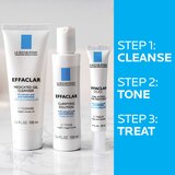 La Roche-Posay Effaclar Acne Treatment System, Salicylic Acid , Refining Toner, and Benzoyl Peroxide; for Sensitive Skin, thumbnail image 4 of 5