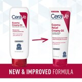 CeraVe Eczema Soothing Creamy Oil, Lightweight Moisturizer, 8 OZ, thumbnail image 5 of 10