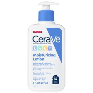 CeraVe Baby Moisturizing Cream Lotion, Moisturizes And Protects Skin - 8 Oz , CVS