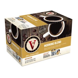 Victor Allen's Morning Blend Coffee, Light Roast, Single Serve Brew Cups, 12 Ct , CVS