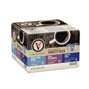 Victor Allen's Variety Pack Coffee, Single Serve Brew Cups, 30 CT