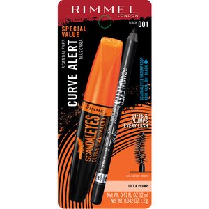  Rimmel Scandaleyes Curve Alert Waterproof Mascara & Liner 