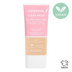 CoverGirl Clean Fresh Skin Milk, Light/Medium - 1 Oz , CVS