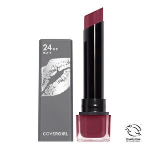 CoverGirl Exhibitionist 24HR Ultra-Matte Lipstick, High Roller - 0.12 Oz , CVS