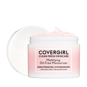 CoverGirl Clean Fresh Skincare Mattifying Oil-Free Moisturizer, 2.03 OZ