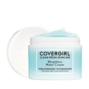 CoverGirl Clean Fresh Skincare Weightless Water Cream, 2.03 OZ