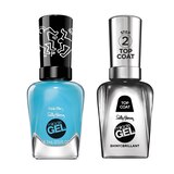 Sally Hansen Miracle Gel x Keith Haring Collection Duo Pack, Contempor-airy + Top Coat, thumbnail image 1 of 4