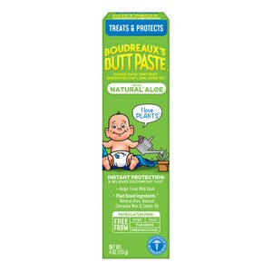 Boudreaux's Butt Paste With Aloe Diaper Rash Ointment, 4 Oz , CVS