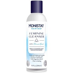 Monistat Maintain Feminine Cleanser with Boric Acid, 10 OZ