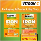Vitron-C Iron plus Vitamin C 65mg, 60 CT, thumbnail image 2 of 8