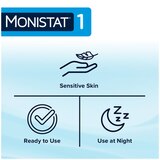 MONISTAT 1-Dose Yeast Infection Treatment, Prefilled Tioconazole Ointment Applicator, thumbnail image 5 of 6
