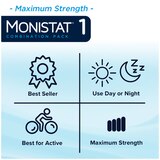Monistat 1-Day Yeast Infection Ovule Insert Treatment, thumbnail image 5 of 7