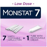 MONISTAT 7-Dose Yeast Infection Treatment, 7 Disposable Applicators & 1 Cream Tube, thumbnail image 2 of 7