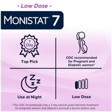 MONISTAT 7-Dose Yeast Infection Treatment, 7 Disposable Applicators & 1 Cream Tube, thumbnail image 5 of 7