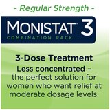 Monistat 3-Day Yeast Infection Suppository Treatment, thumbnail image 3 of 7