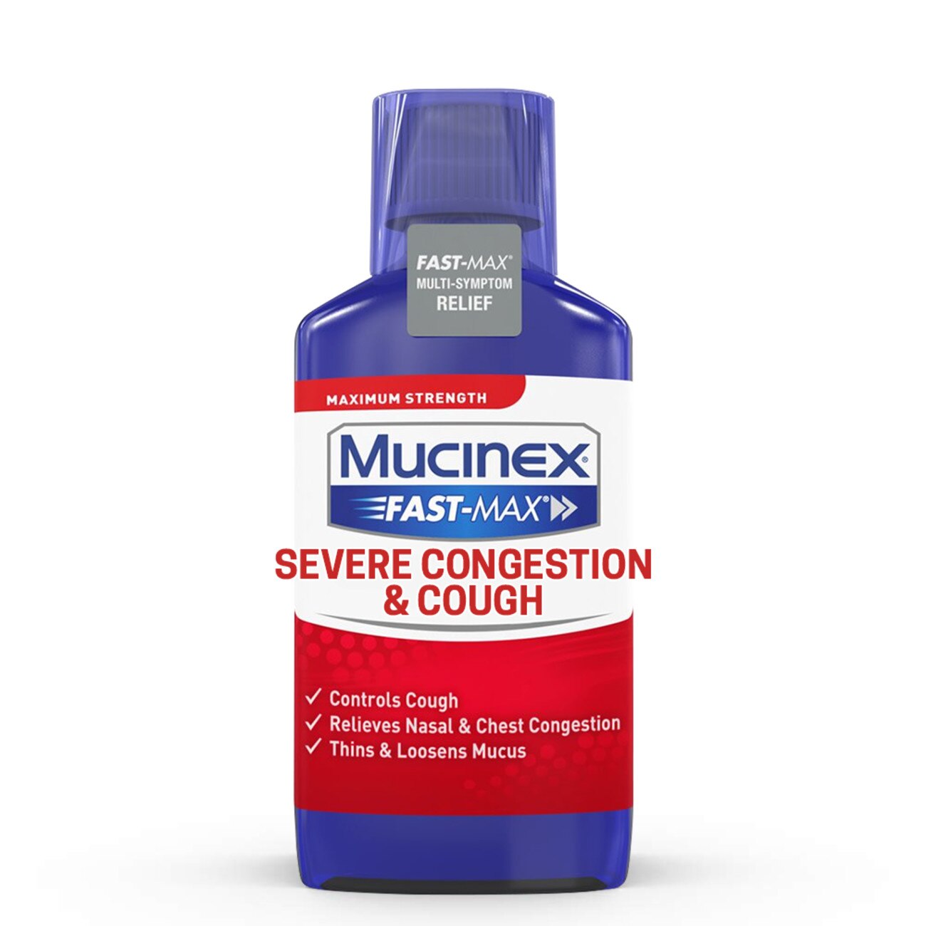 Mucinex Fast-Max Adult Severe Congestion And Cough Liquid, 6 Oz , CVS