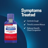Mucinex Fast-Max Adult Severe Congestion and Cough Liquid, 6 OZ, thumbnail image 5 of 8