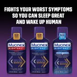 Mucinex Nightshift Cold & Flu Liquid, thumbnail image 5 of 9