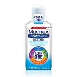 Mucinex Fast-Max Adult Severe Cold Liquid, 6 OZ, thumbnail image 1 of 8
