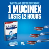 Mucinex Maximum Strength Chest Congestion Expectorant Tablets, thumbnail image 4 of 8