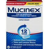 Mucinex Maximum Strength Chest Congestion Expectorant Tablets, thumbnail image 1 of 11
