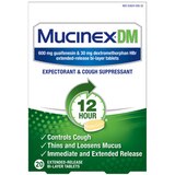 Mucinex DM 12HR Expectorant & Cough Suppressant, thumbnail image 1 of 9