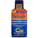Delsym Fast Release Nighttime Cough Liquid, 6 OZ, thumbnail image 2 of 4
