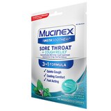Mucinex InstaSoothe Sore Throat + Cough Relief Medicated Lozenges, Alpine Herbs & Fresh Mint, 40 CT, thumbnail image 4 of 9