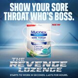 Mucinex InstaSoothe Sore Throat + Cough Relief Medicated Lozenges, Alpine Herbs & Fresh Mint, 40 CT, thumbnail image 5 of 9