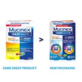 Mucinex Fast-Max  Liquid Gels - Day Severe Cold & Night Cold & Flu 24/24 CT., thumbnail image 3 of 9