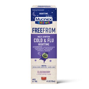 Mucinex Children's FreeFrom Multi-Symptom Cold, Flu & Sore Throat Liquid