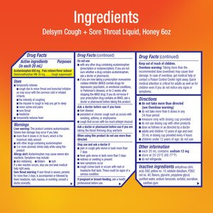 Delsym Cough Dosage Chart