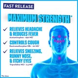 Mucinex Nightshift Cold & Flu Fast Release Caplets, Maximum Strength, 20 CT, thumbnail image 3 of 9