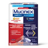 Mucinex Fast-Max Day Severe Congestion and Cough & Nightshift Cold and Flu Combo Pack, 40 CT, thumbnail image 1 of 9