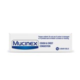 Mucinex Cough & Chest Congestion Liquid Gels, For People with High Blood Pressure or Diabetes, 16 CT, thumbnail image 3 of 3