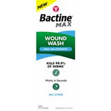 Bactine MAX Wound Wash First Aid Antiseptic, 8 OZ, thumbnail image 1 of 5