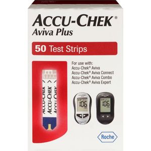 Accu-Chek Aviva Plus Test Strips, 50 Ct , CVS