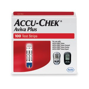 Accu-Chek Aviva Plus Test Strips, 100 Ct , CVS