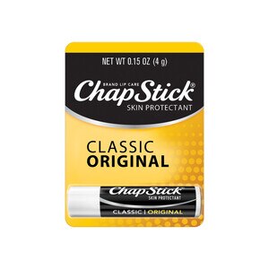 ChapStick Classic Regular Flavor, 0.15 Ounce Flavored Lip Balm Tube, 8-Hour Moisture, Refill - 12 Sticks - 0.15 Oz , CVS