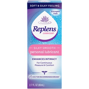 Replens Silky Smooth - Lubricante personal, 2.7 oz
