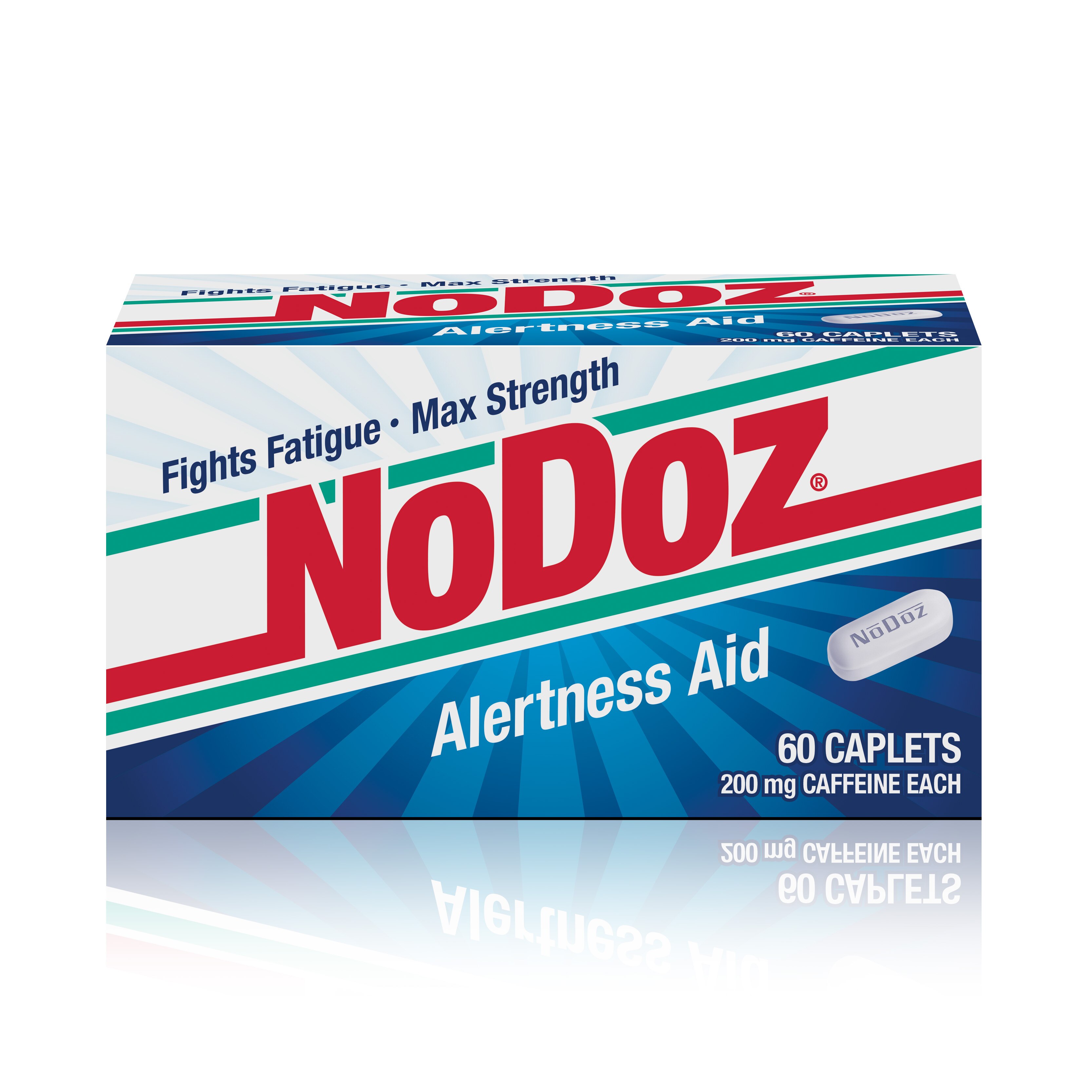 No Doz NoDoz Maximum Strength Caffeine Alertness Aid Caplets, 200mg, 60 Ct , CVS
