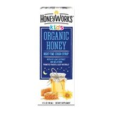 HoneyWorks Kids Organic Honey Night-Time Cough Syrup, 4 OZ, thumbnail image 1 of 3