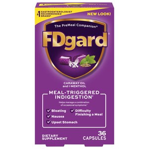 FDgard Indigestion Functional Dyspepsia Capsules, 36 Ct , CVS