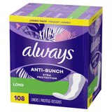 Always Xtra Protection Long Daily Liners, Unscented, thumbnail image 2 of 10