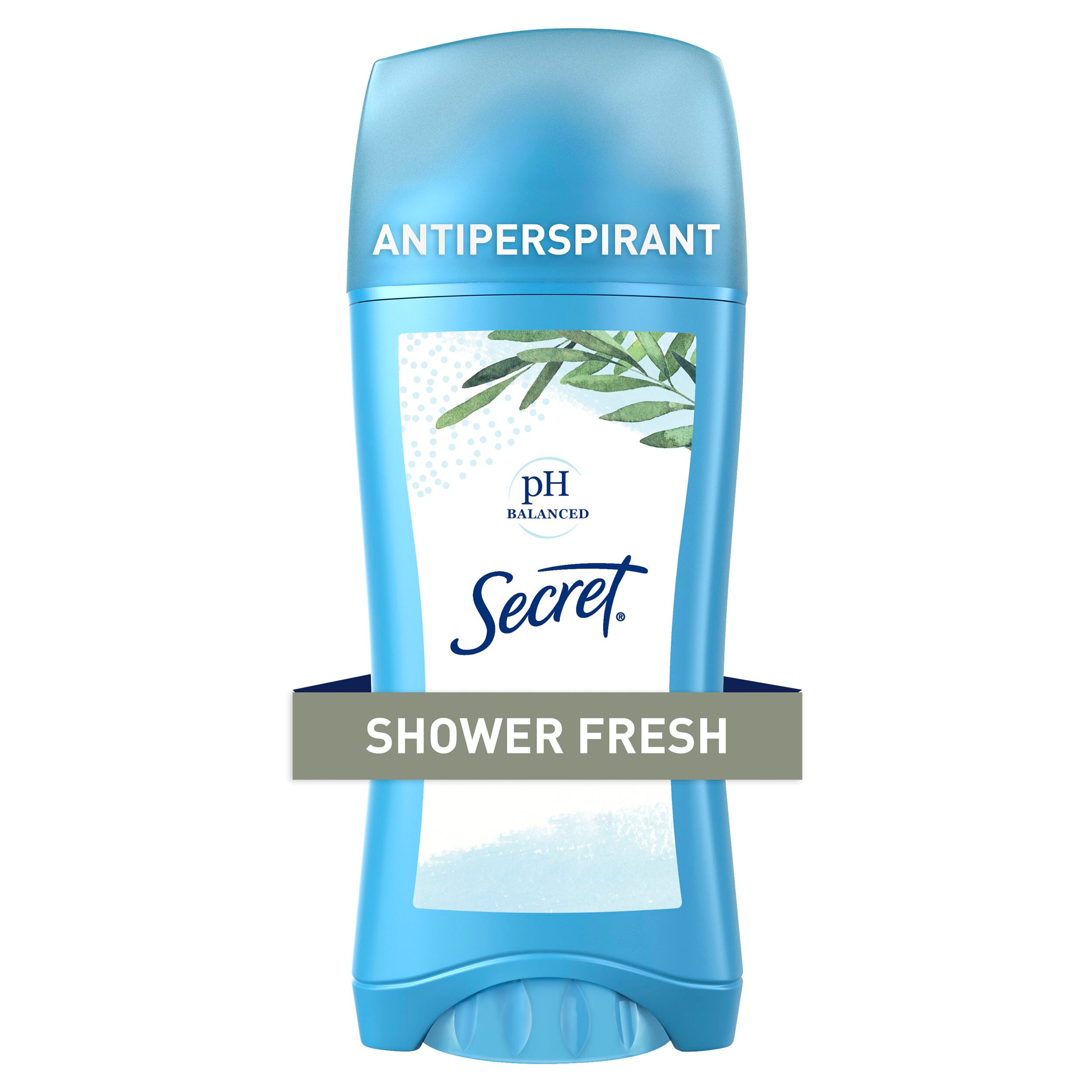 Secret - Desodorante y antitranspirante sólido, invisible, para mujer, Shower Fresh, 2.6 oz
