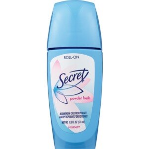 Secret - Desodorante antitranspirante de bolita, Powder Fresh