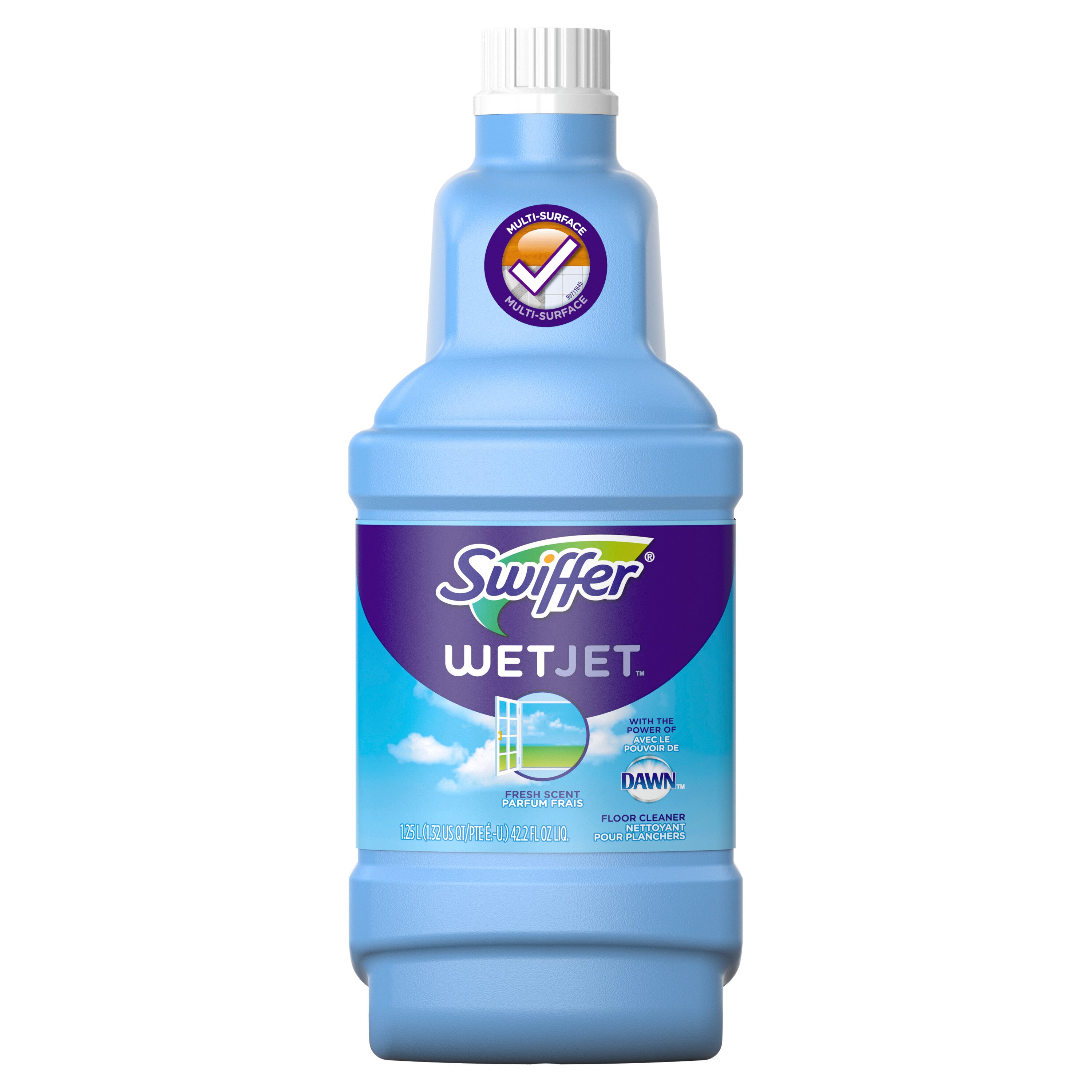 Swiffer WetJet With The Power Of Dawn Floor Cleaner, Fresh Scent, 42 Oz - 42.26 Oz , CVS