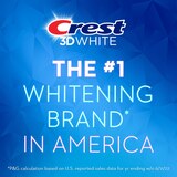 Crest 3D White Whitening Toothpaste Radiant Mint Flavor, 0.85 OZ, thumbnail image 3 of 11