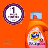 Tide + Downy Liquid Laundry Detergent, April Fresh Scent, 59 loads, 84 oz, thumbnail image 4 of 6